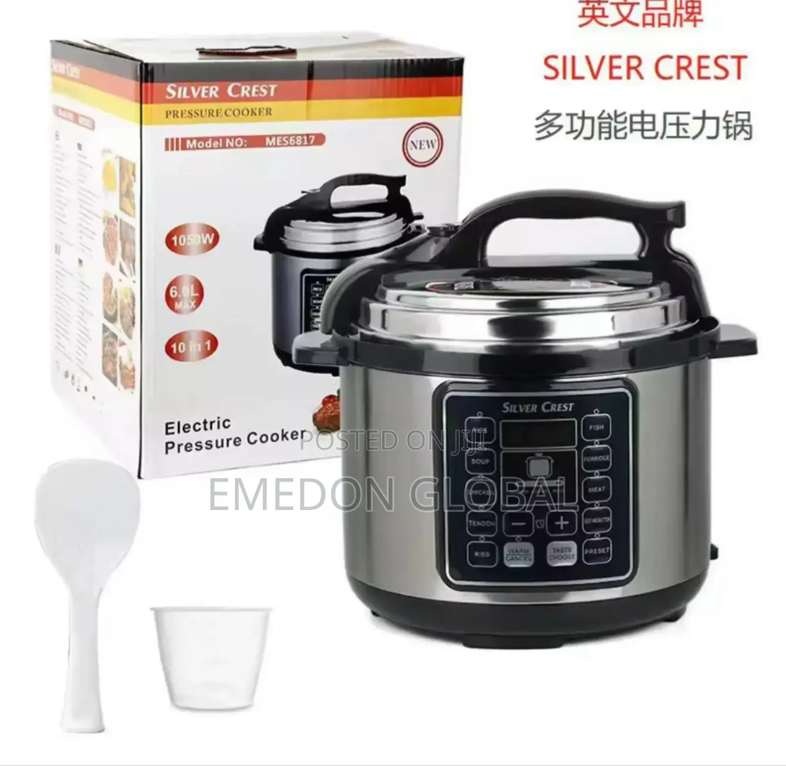 Multifunctional Intelligent 6l Electric Pressure Cooker