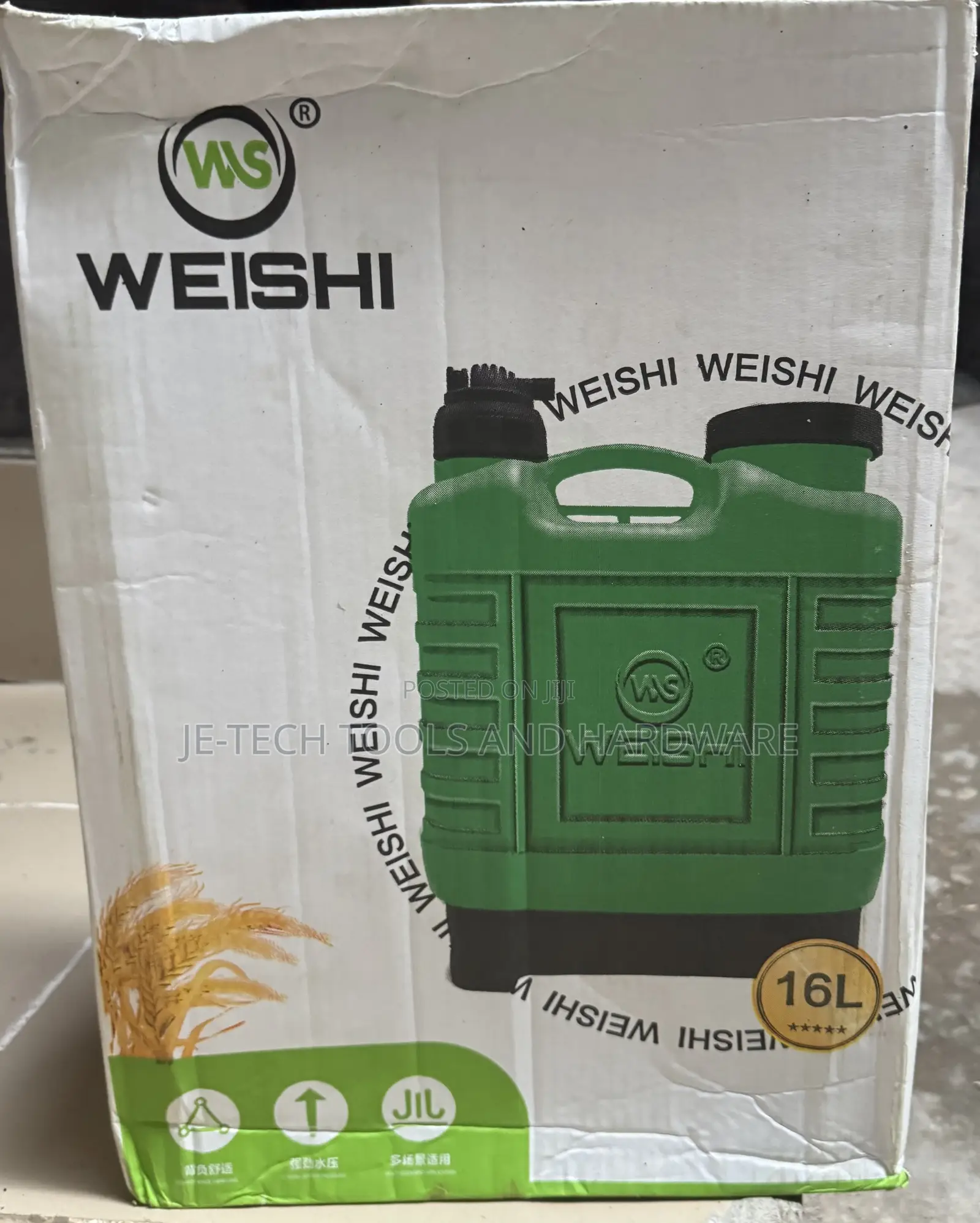 Weishi Knapsack Fumigation Sprayer -16l
