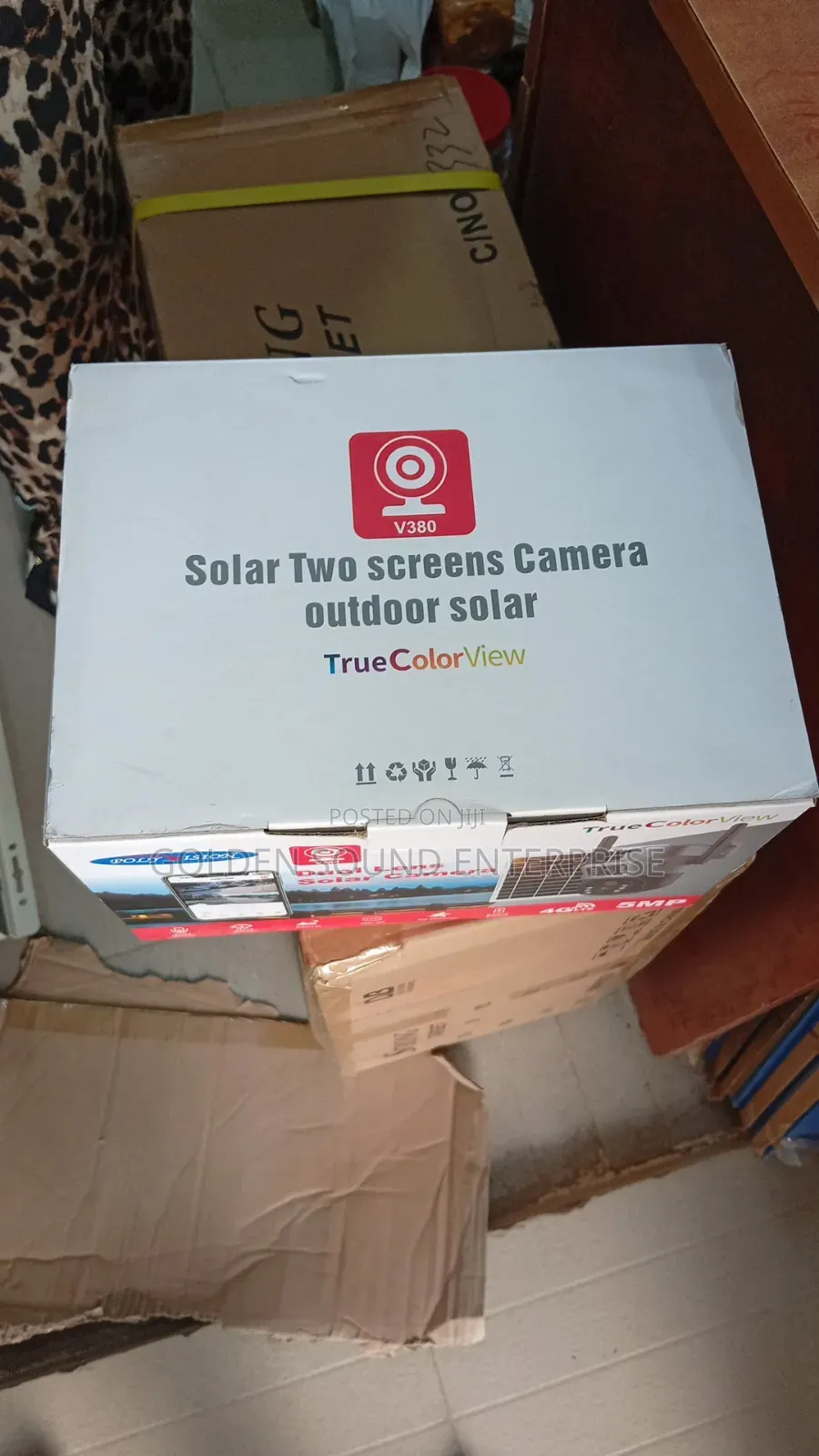 Solar Smart Net Camera Dual Lens V380
