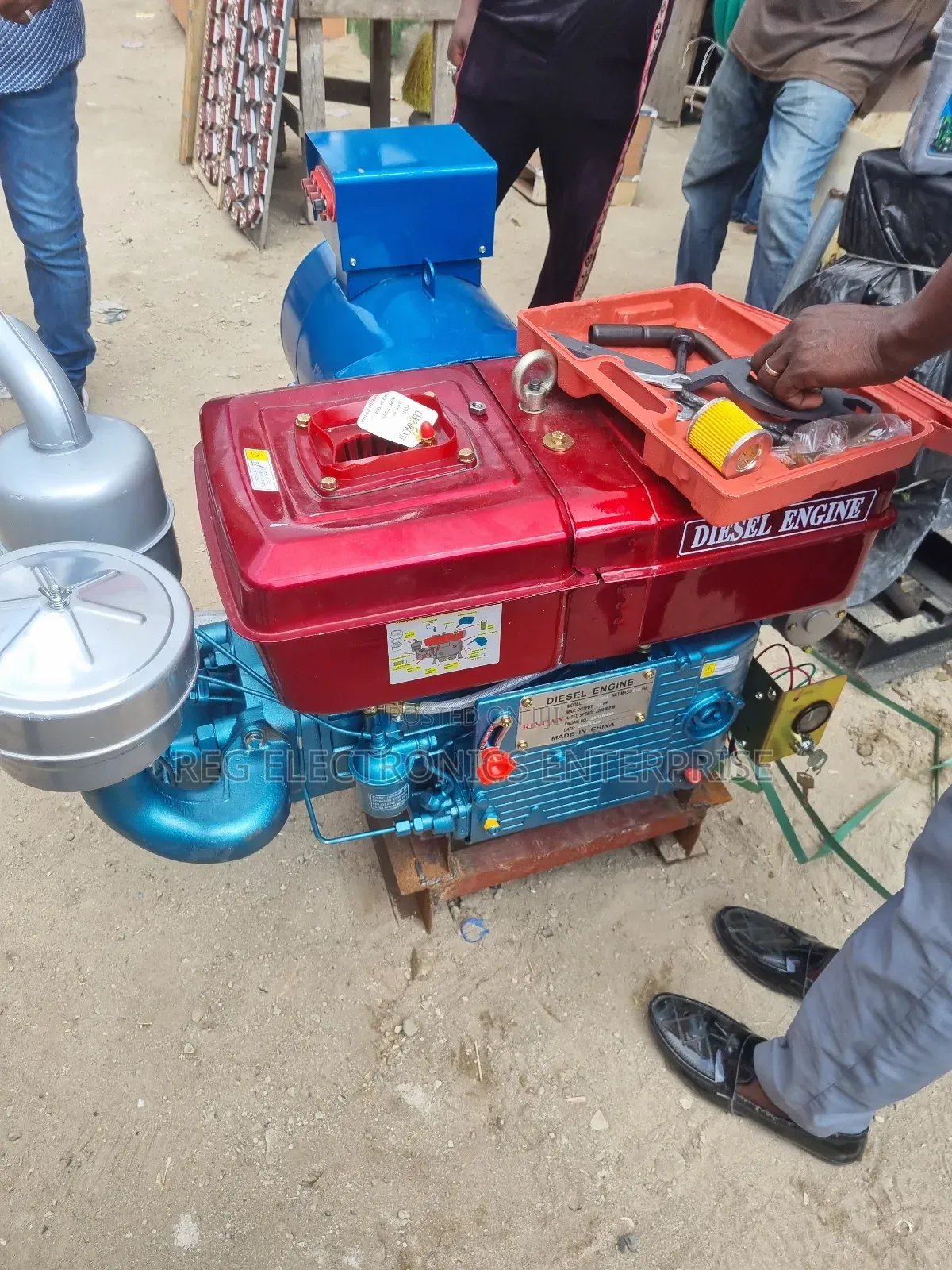 Rixuan Diesel-Powered 40kva Basic Generator
