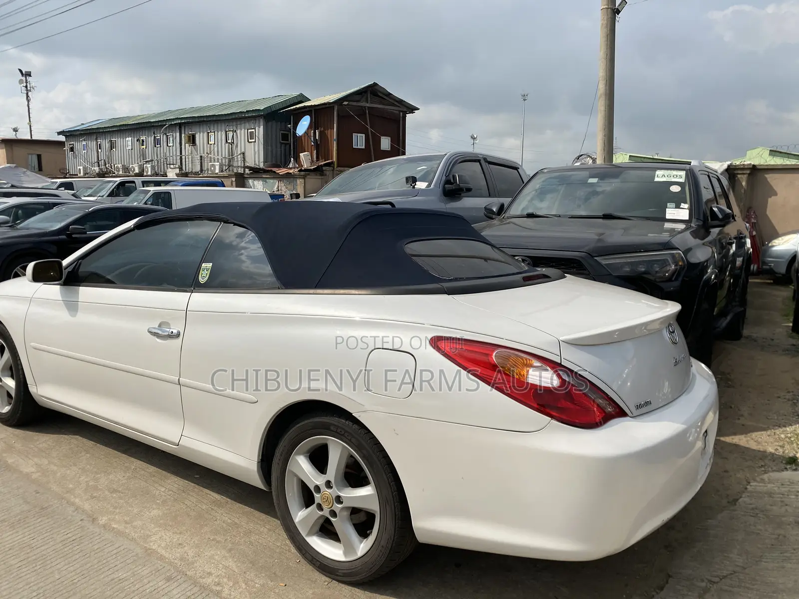 Toyota Solara 3.3 Convertible 2006 White