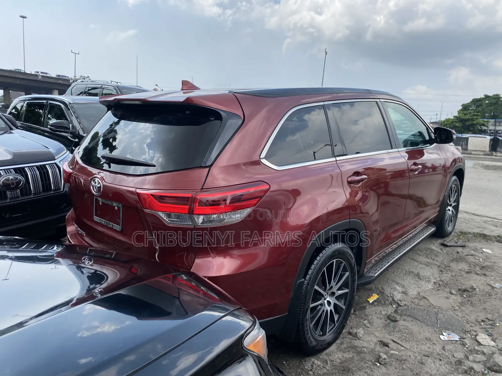 Toyota Highlander Limited 4x4 V6 (3.5L 6cyl 8A) 2018 Red
