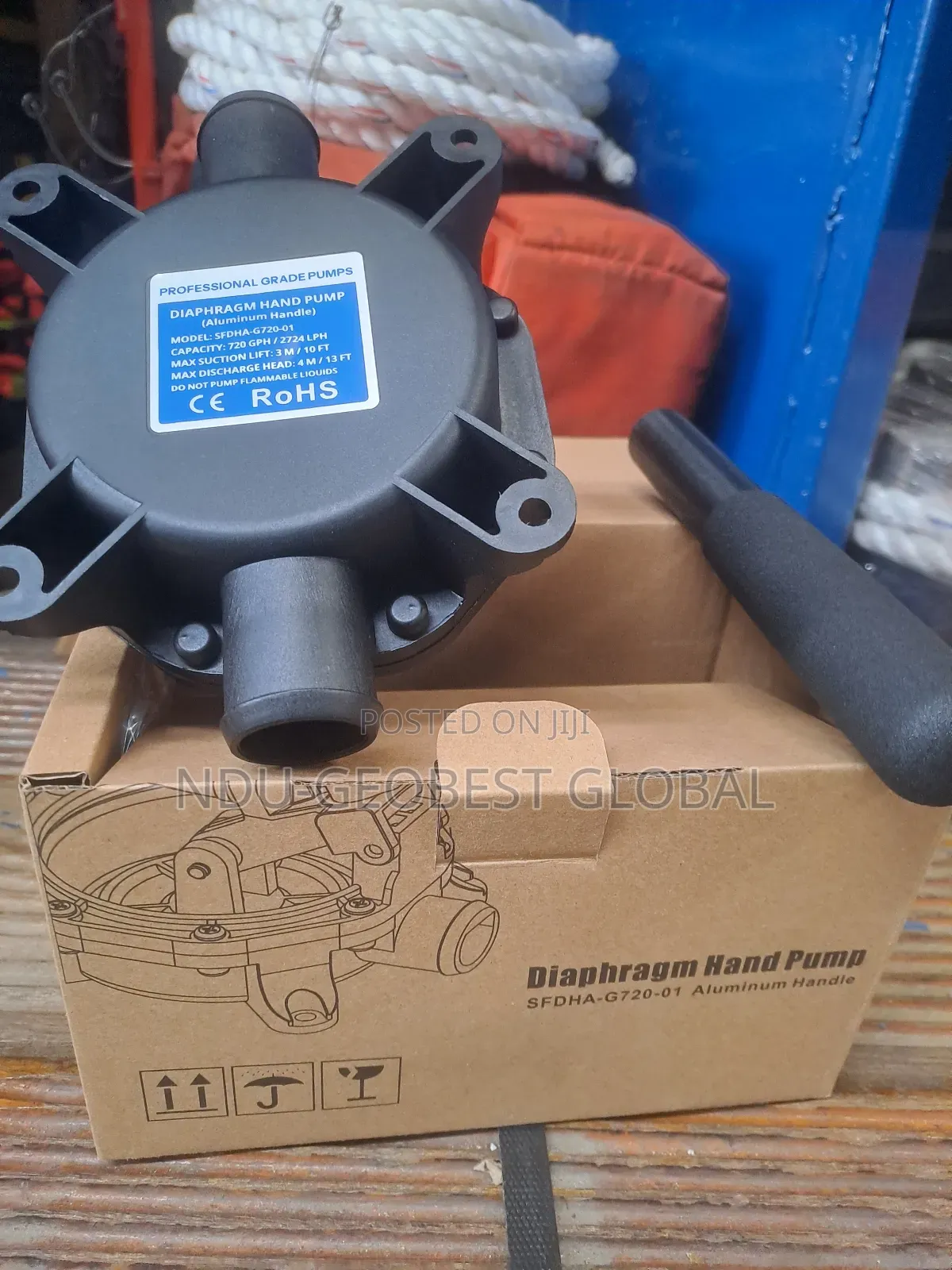 Diaphragm Hand Pump (Sfdha-g720-01)