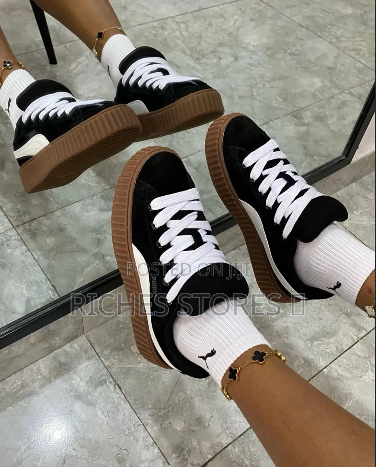 Authentic Quality Fenty X Puma Gum Sole