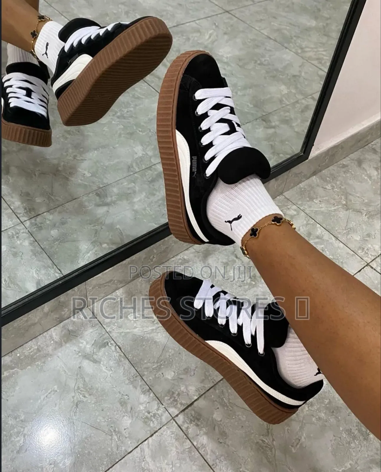 Authentic Quality Fenty X Puma Gum Sole