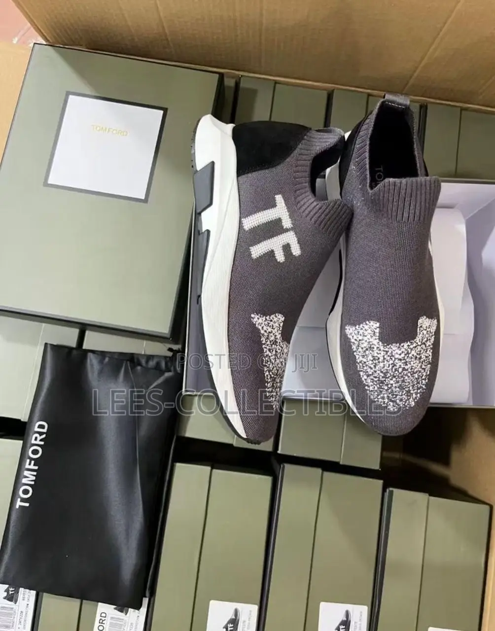 Best Quality Unisex Tomford Laceless Sneakers