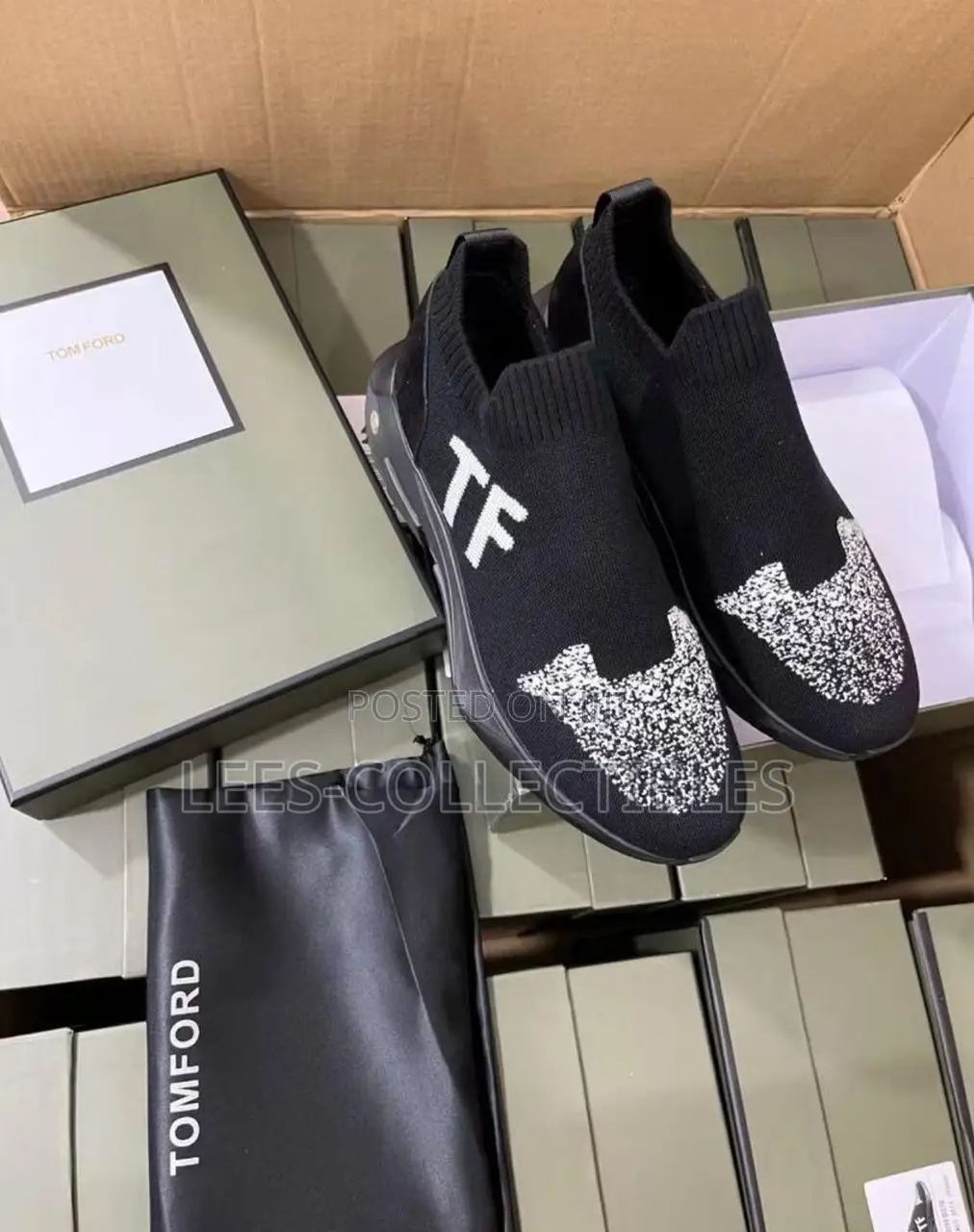 Best Quality Unisex Tomford Laceless Sneakers