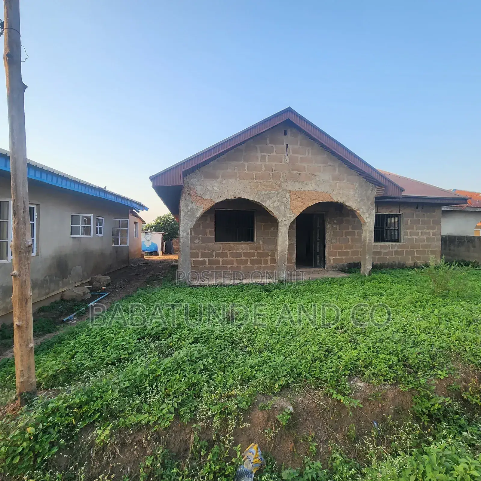 Newly Built 3 Bedroom With 2 Bedroom Flat at Bank Olodo, Ibadan
