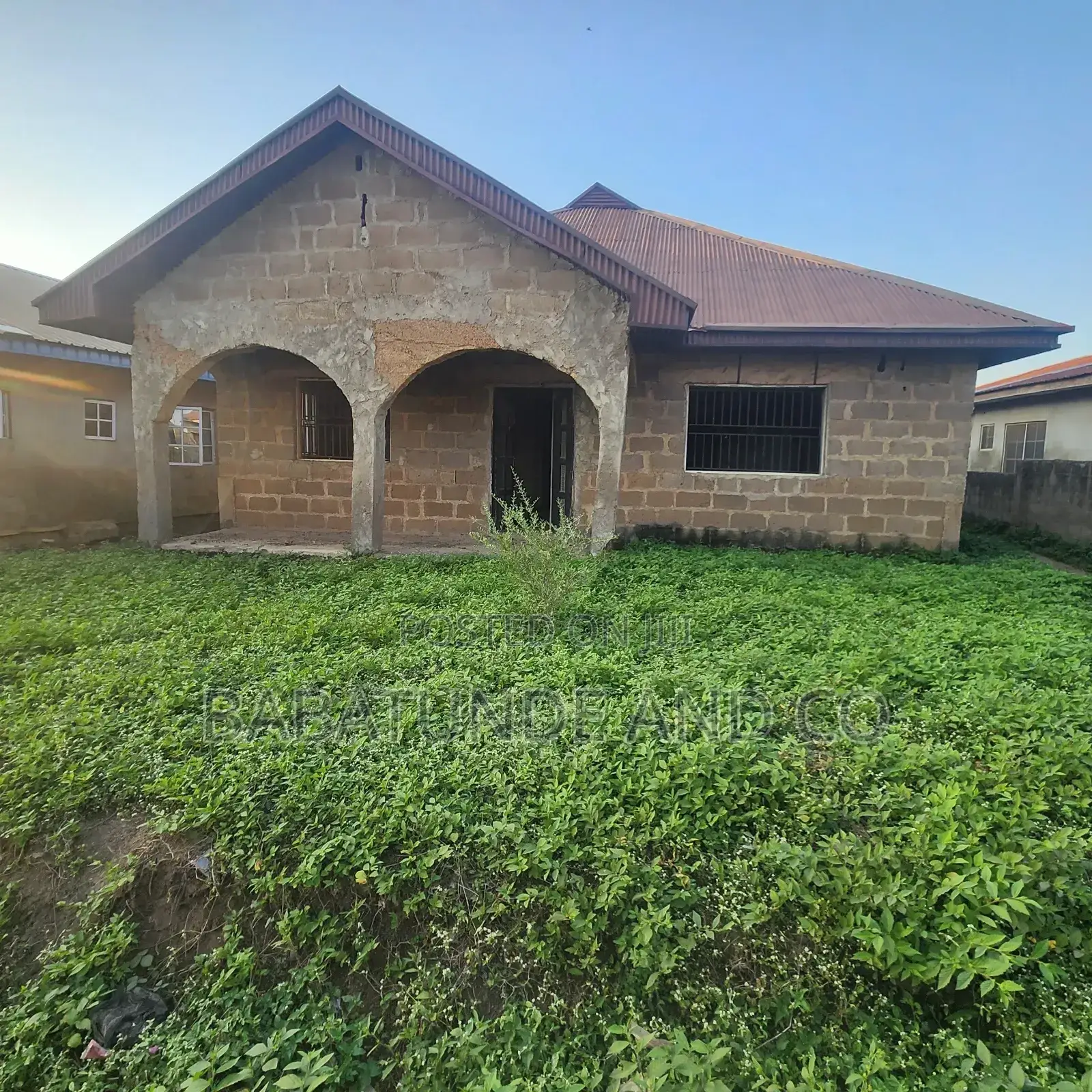Newly Built 3 Bedroom With 2 Bedroom Flat at Bank Olodo, Ibadan