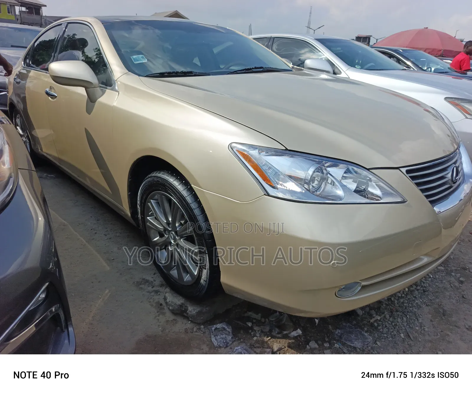 Lexus ES 350 2008 Gold