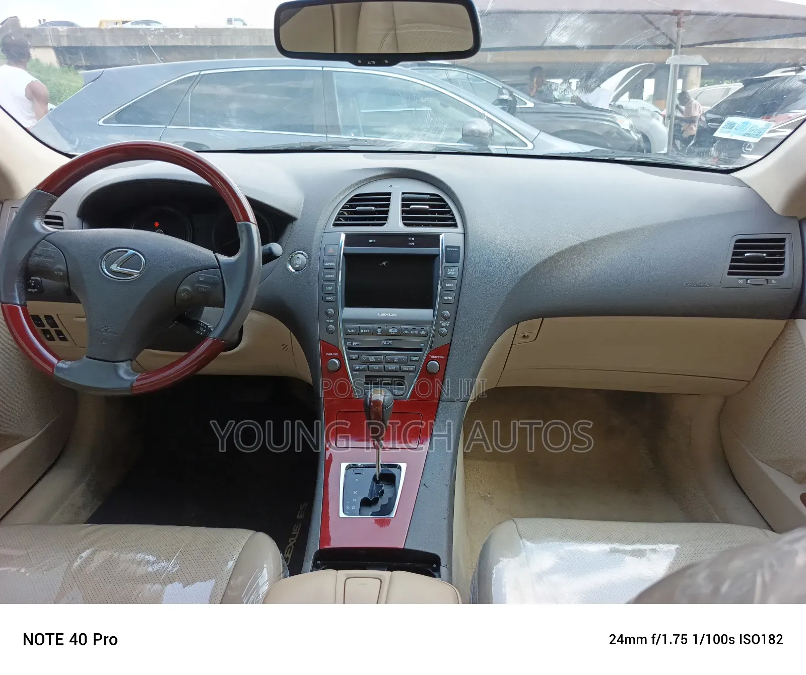 Lexus ES 350 2008 Gold