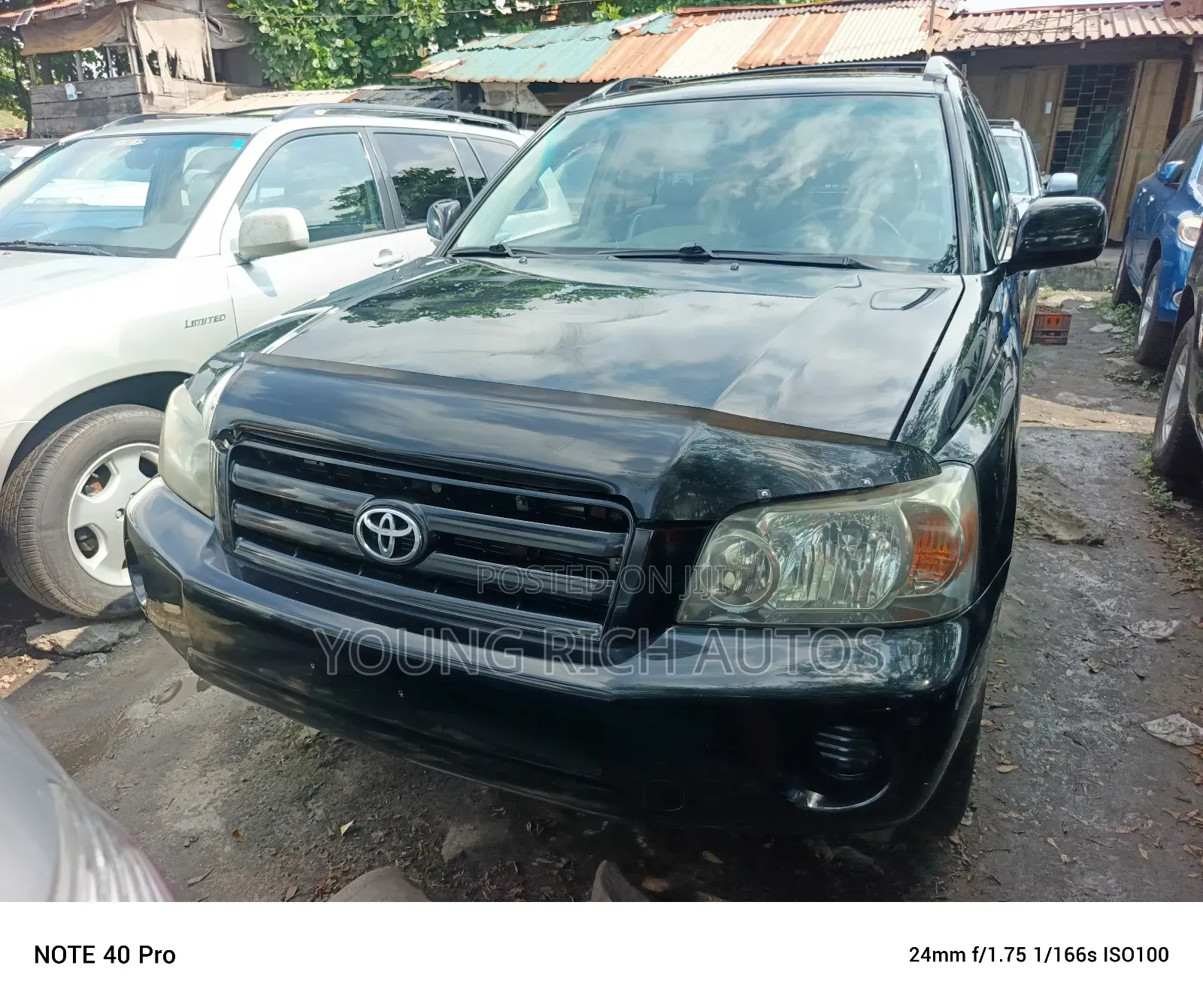 Toyota Highlander Limited V6 2005 Black