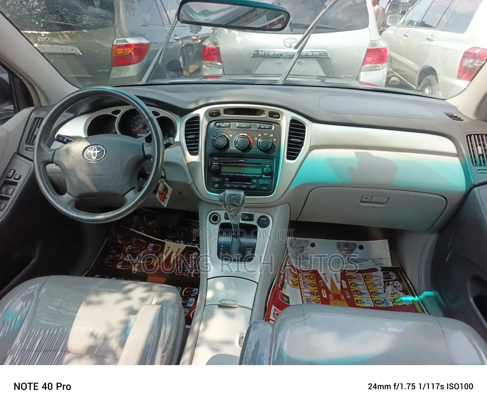 Toyota Highlander Limited V6 2005 Black