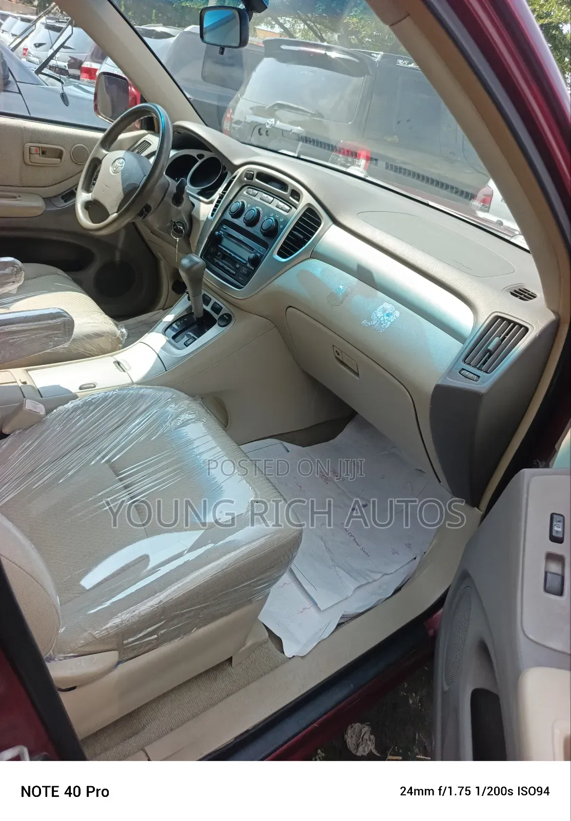 Toyota Highlander 2006 Red