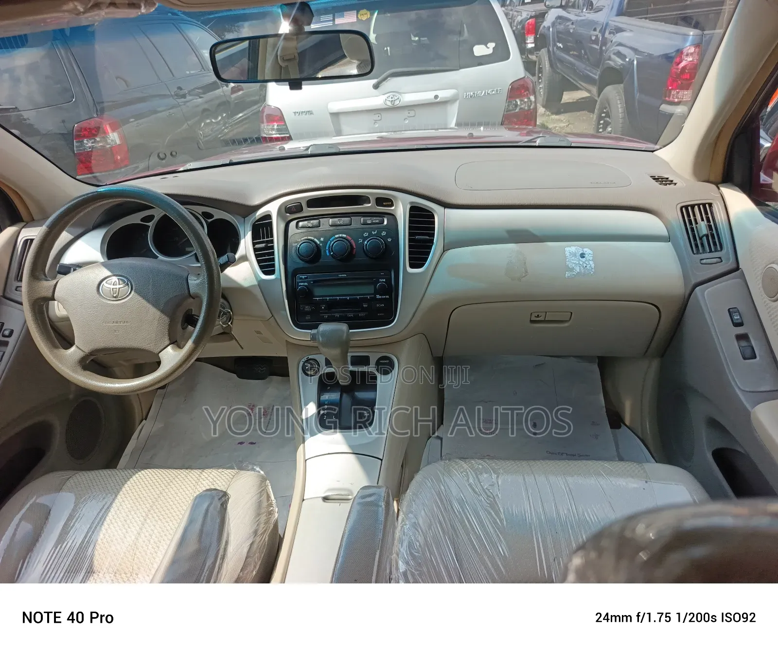 Toyota Highlander 2006 Red