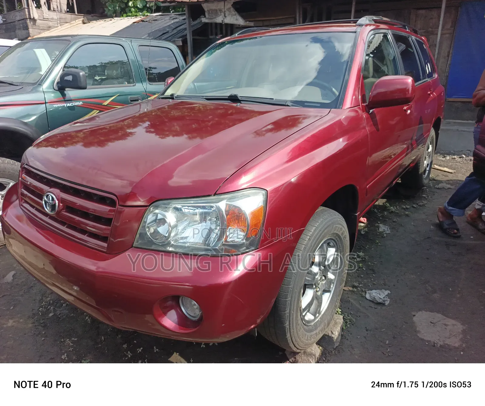 Toyota Highlander 2006 Red