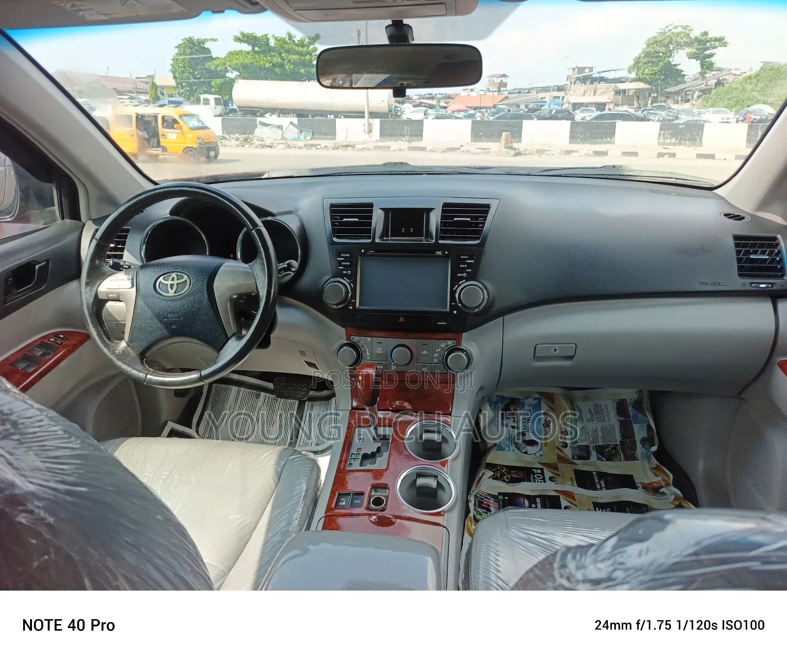 Toyota Highlander 2008 Red