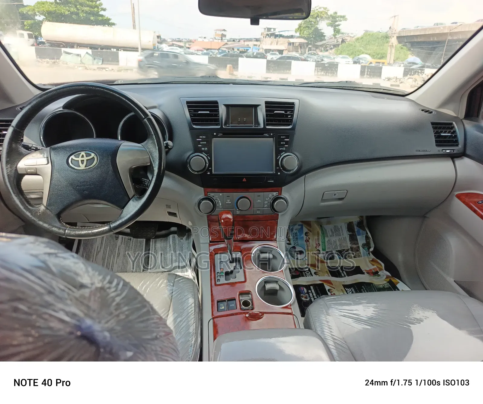 Toyota Highlander 2008 Red
