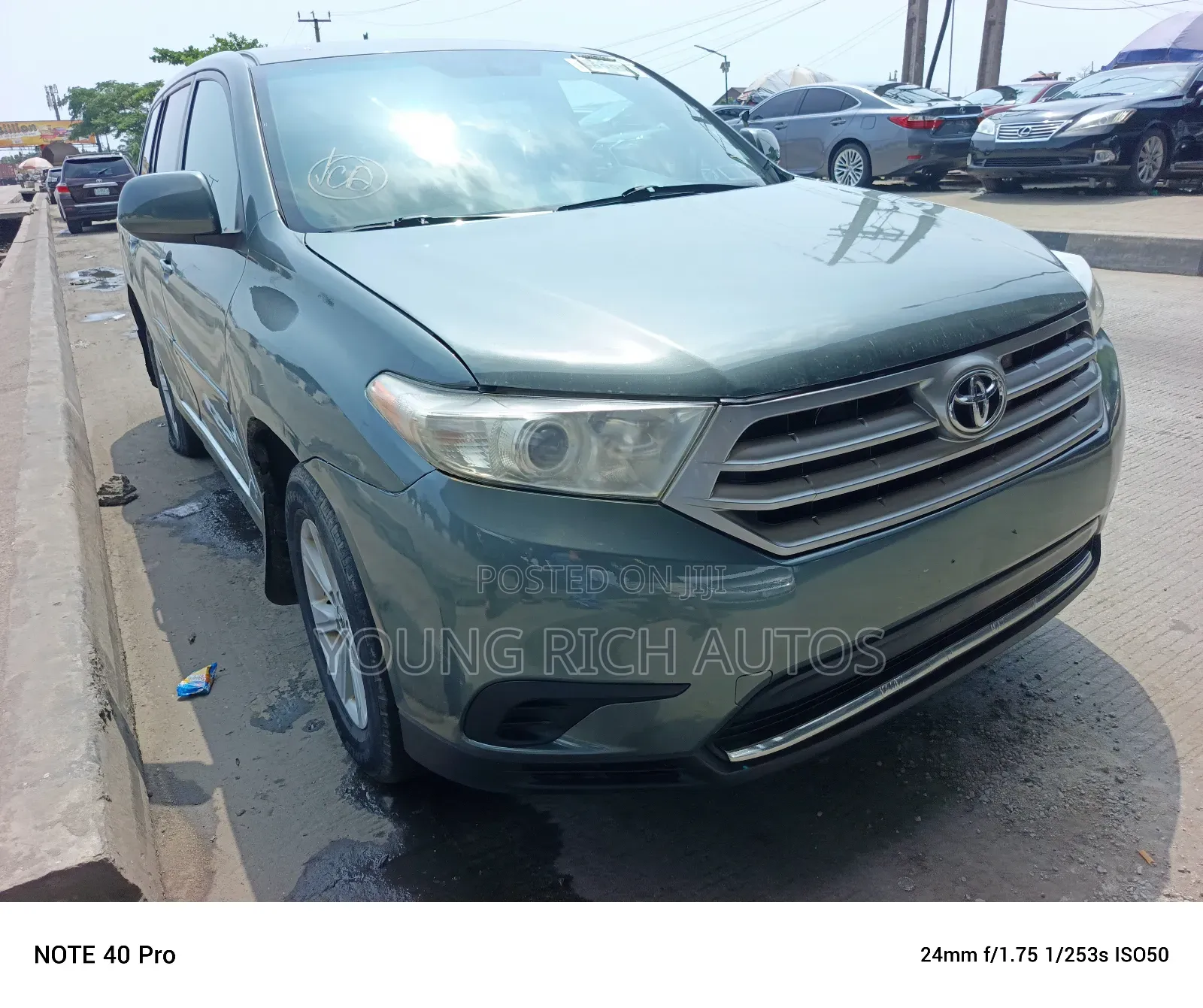 Toyota Highlander 2013 Green
