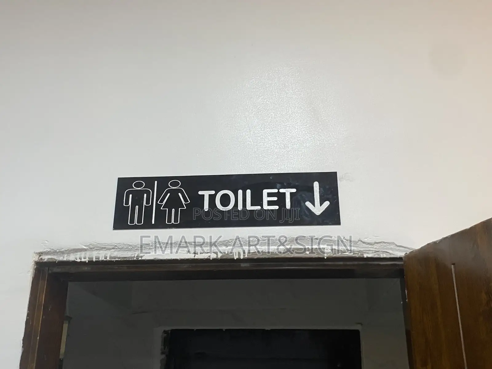 Toilet Direction Signage