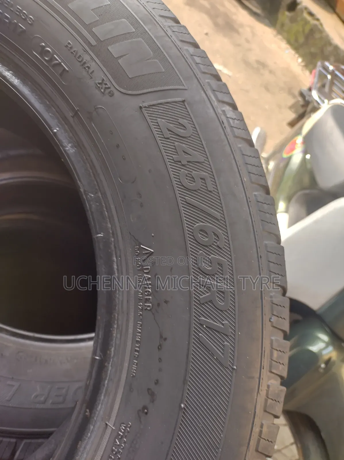 Original Michelin 2 Weeks American Used Tyre
