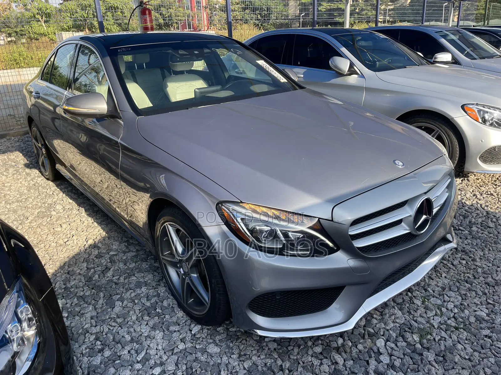 Mercedes-Benz C400 4Matic AWD Sedan (3.0L V6 7A) 2015 Gray