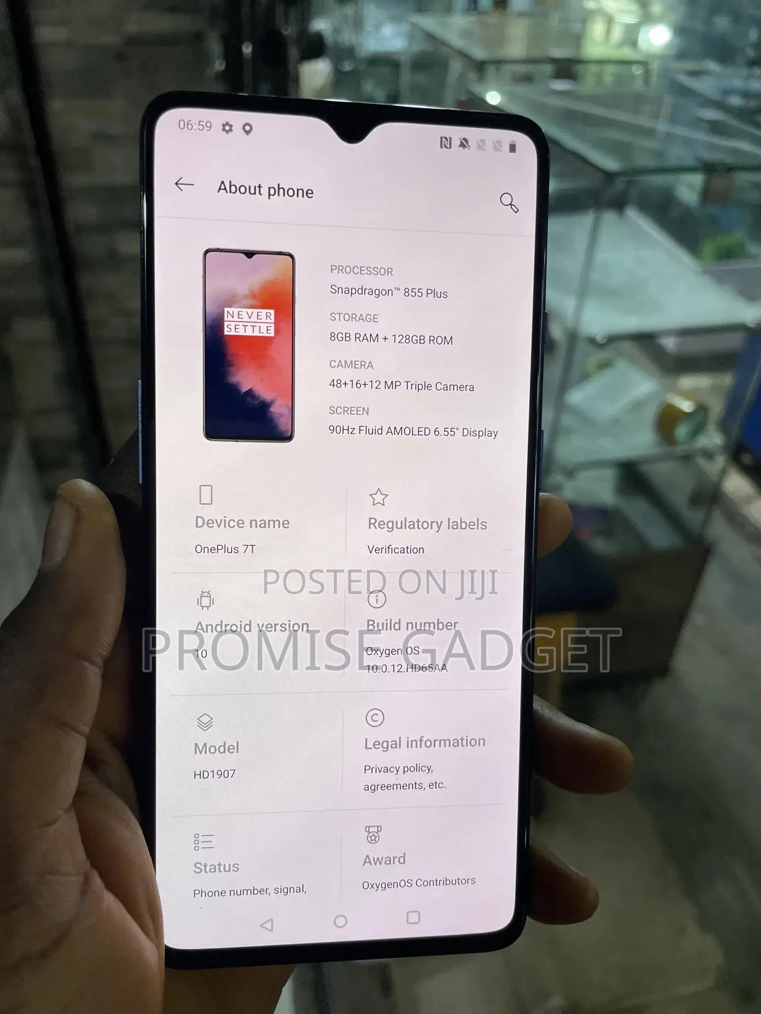 OnePlus 7T 128 GB Blue