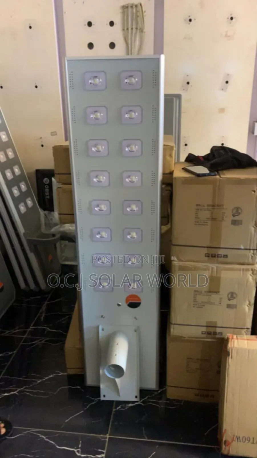 16 Eyes Solar Street Light All In One 150watts