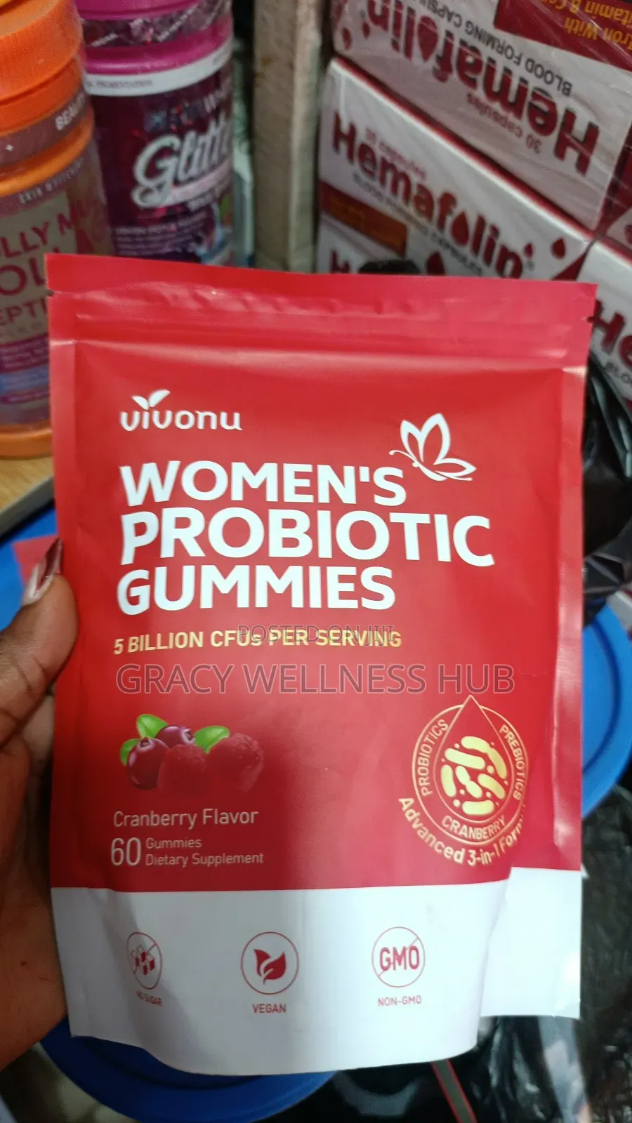 Vivonu Womens Probiotics Gummies