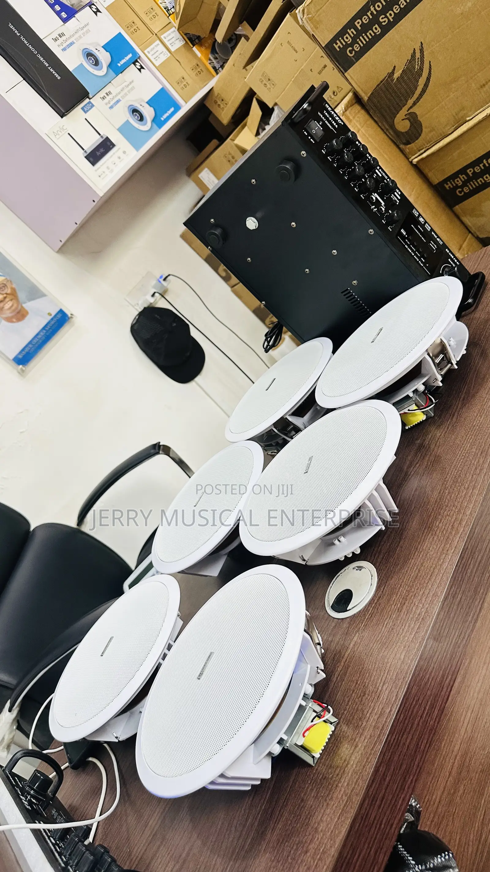 6n1 Ceiling Speakers With Amplifier