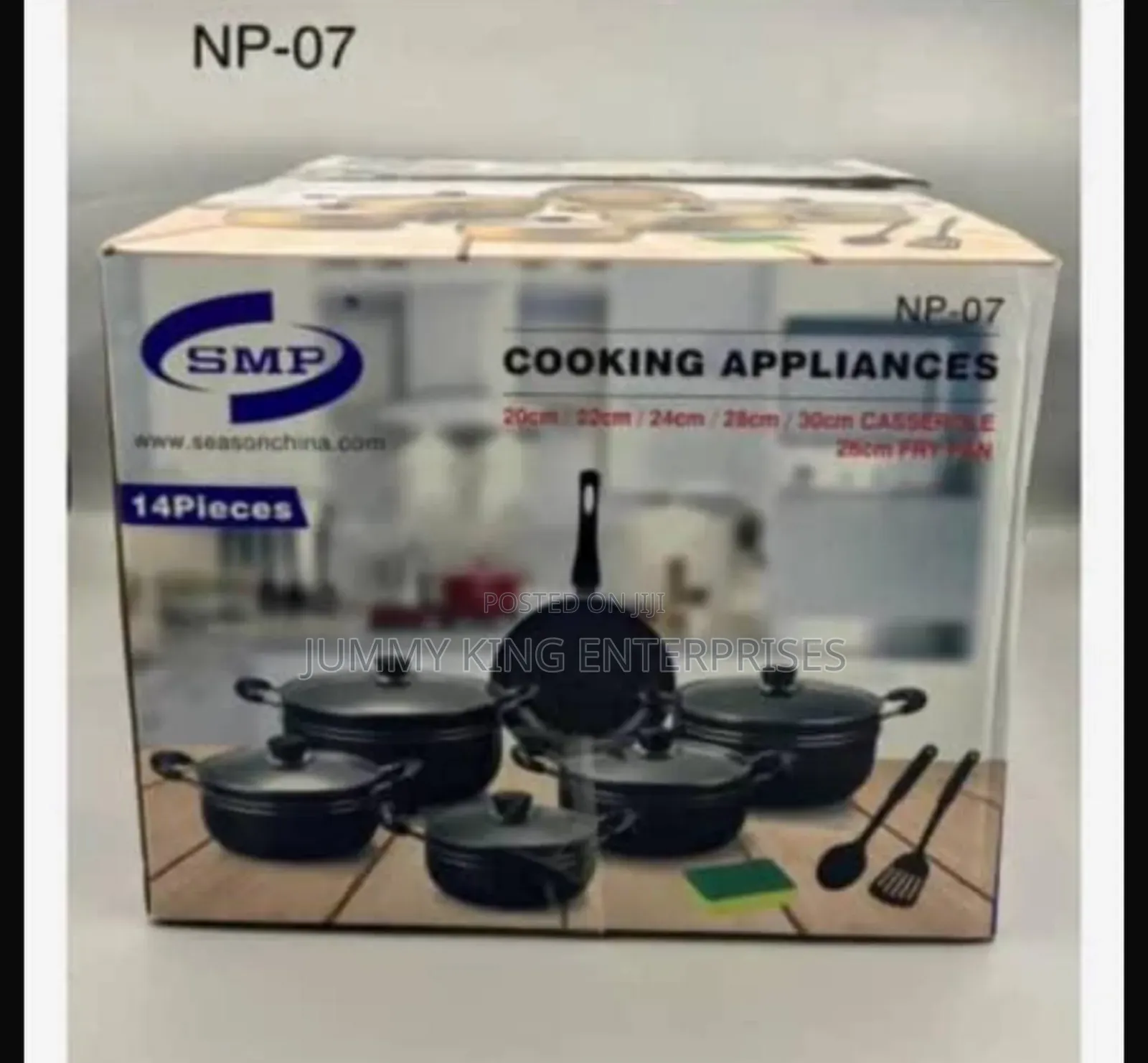 Set of Non-Stick Pots With Fry Pan
