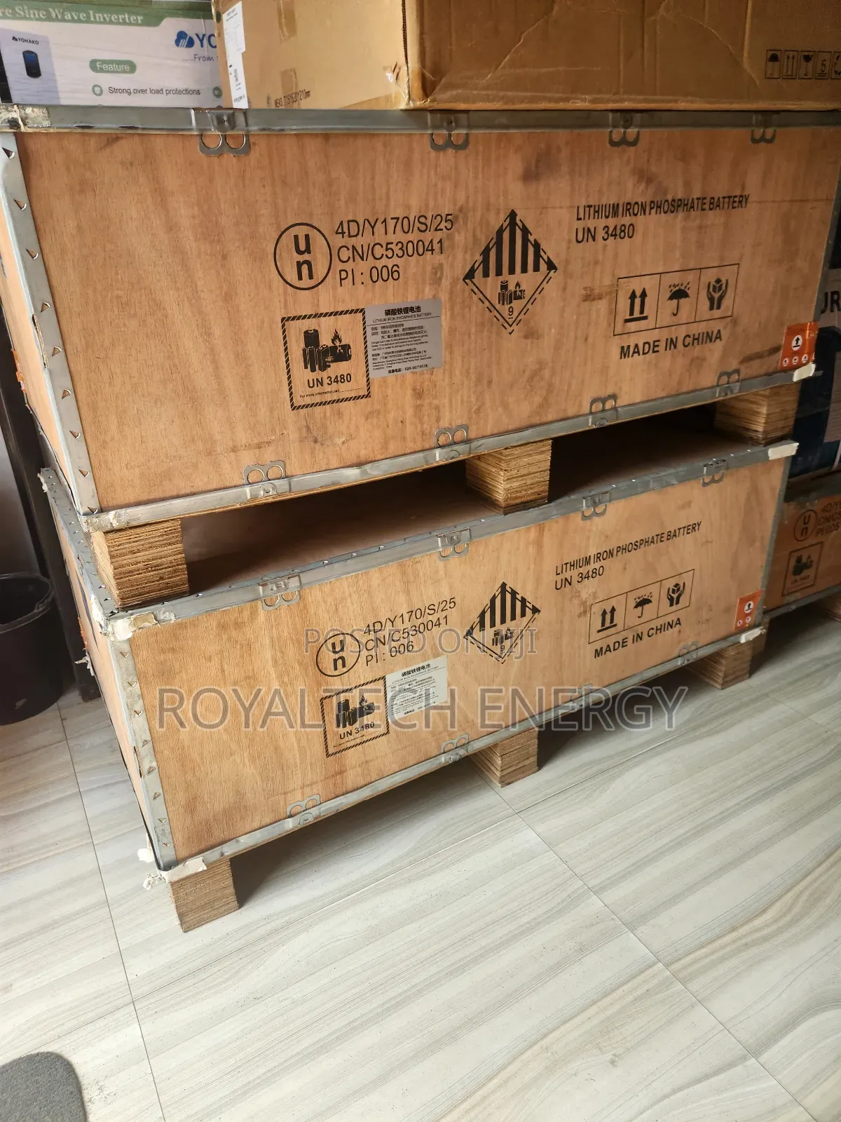 Felicity 15kwh 51.2v Lithium Phosphate Lon Battery Flat