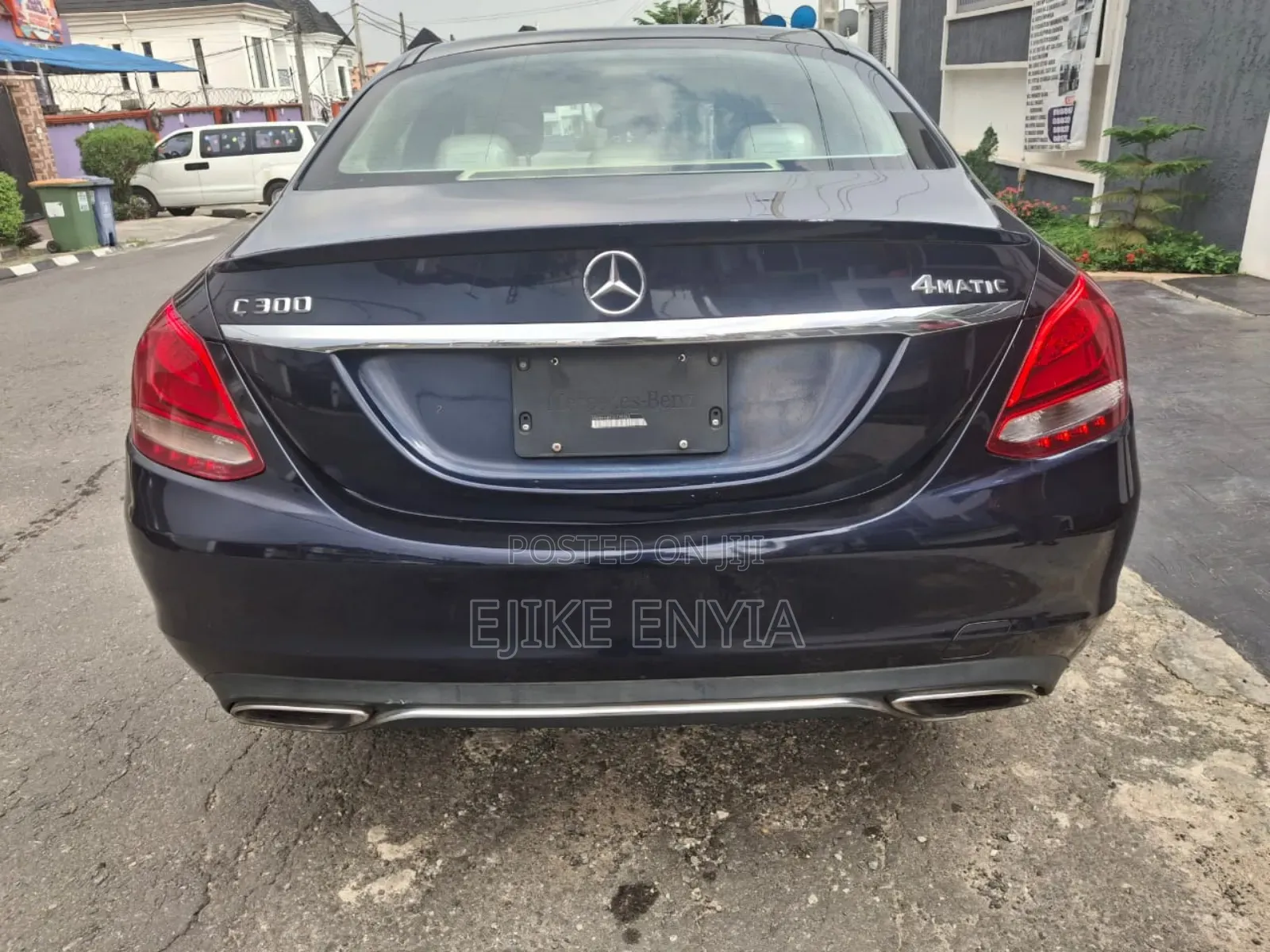 Mercedes-Benz C300 Base 4Matic Sedan AWD (2.0L 4cyl 7A) 2017 Blue