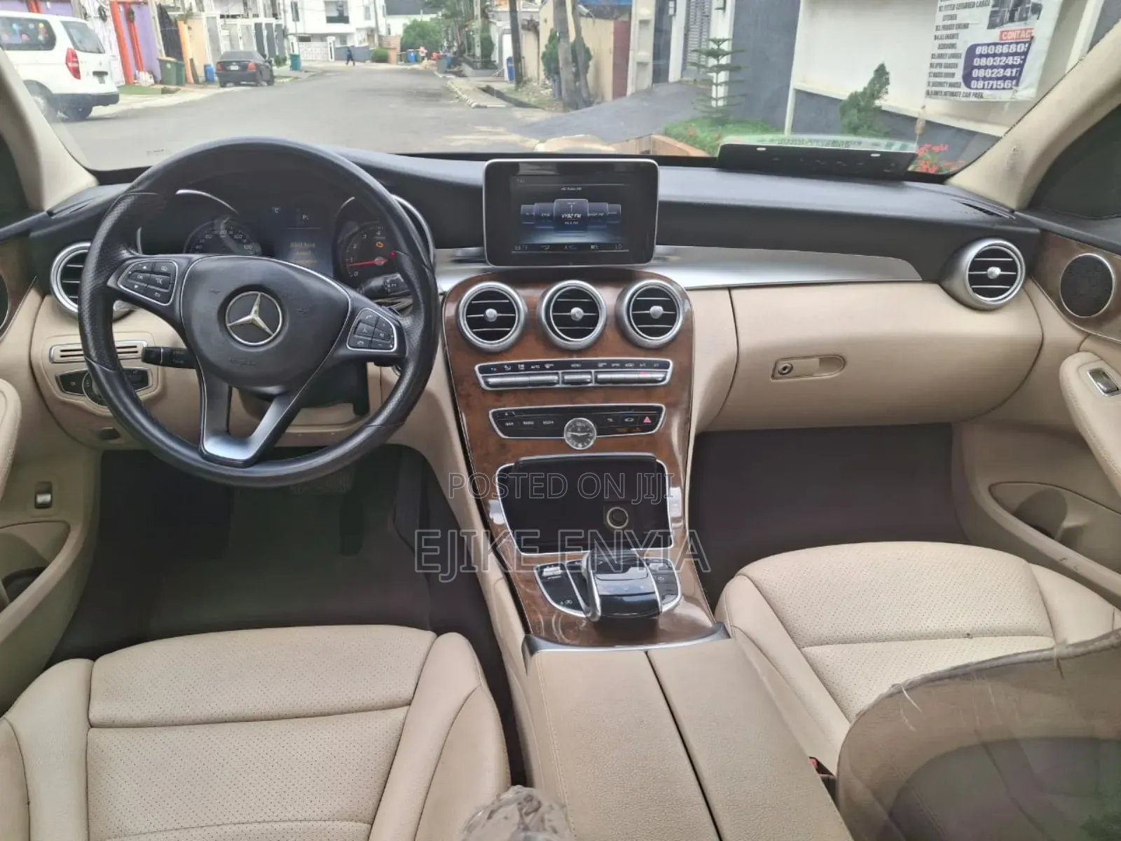 Mercedes-Benz C300 Base 4Matic Sedan AWD (2.0L 4cyl 7A) 2017 Blue