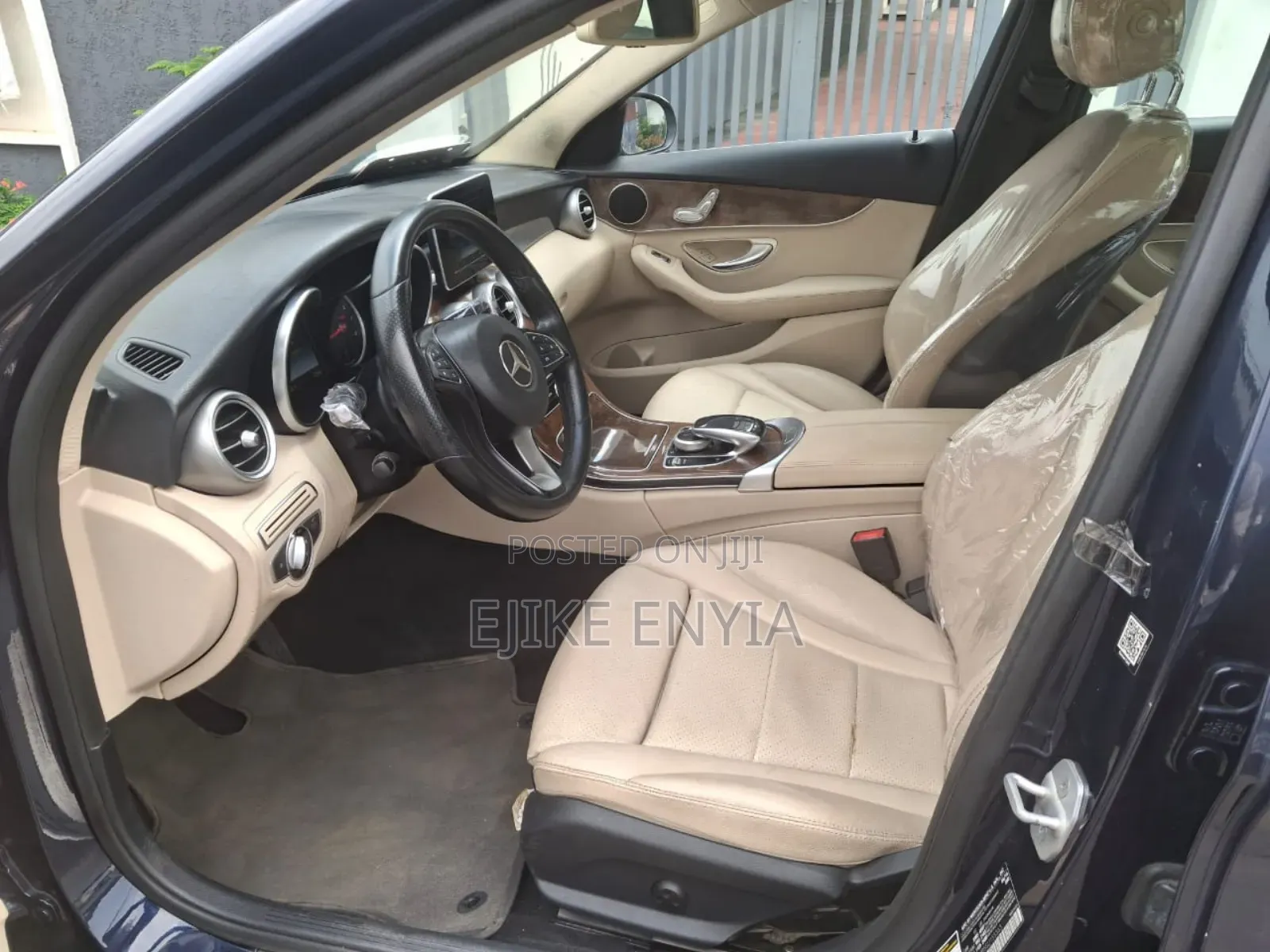 Mercedes-Benz C300 Base 4Matic Sedan AWD (2.0L 4cyl 7A) 2017 Blue