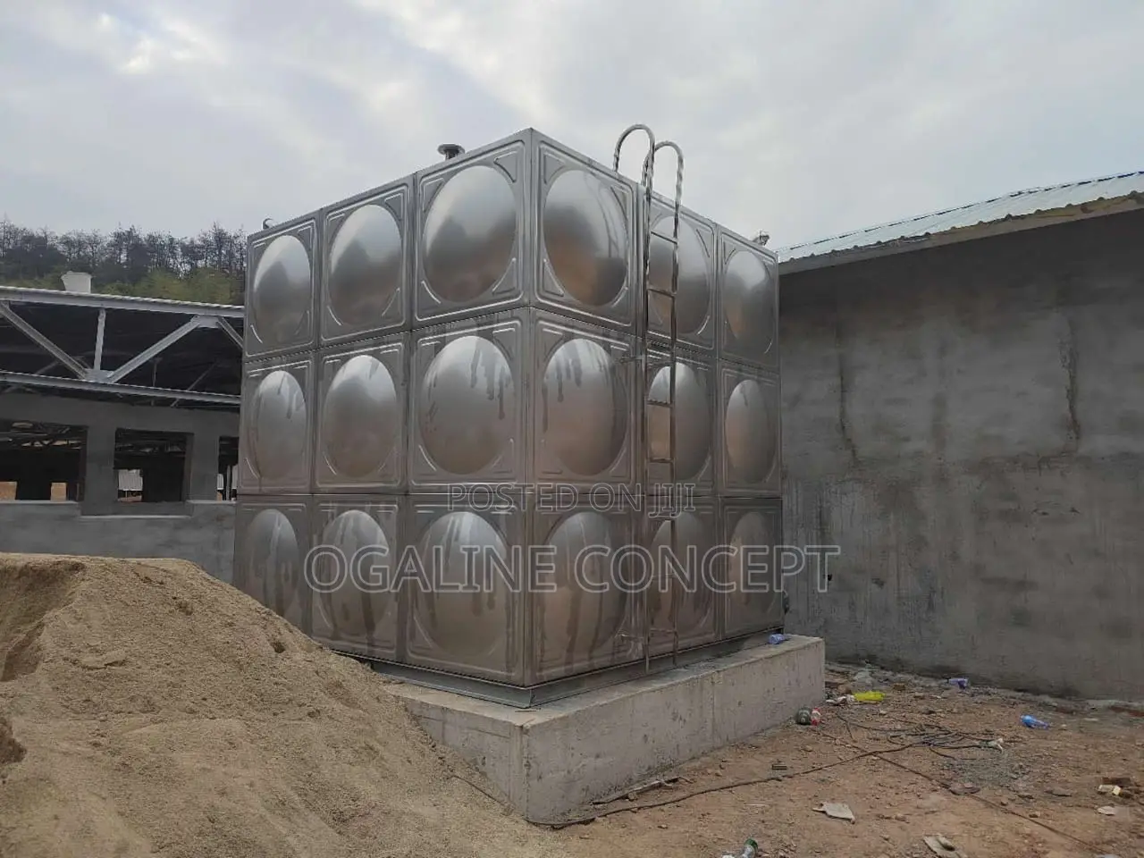 5000 Liters Stainless Tank (Square)
