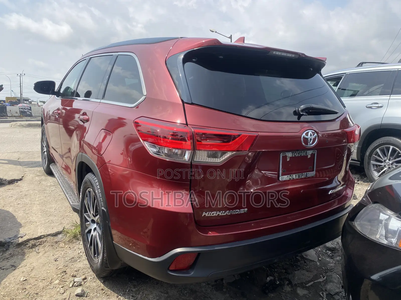 Toyota Highlander Limited Platinum 4x2 V6 (3.5L 6cyl 8A) 2018 Red