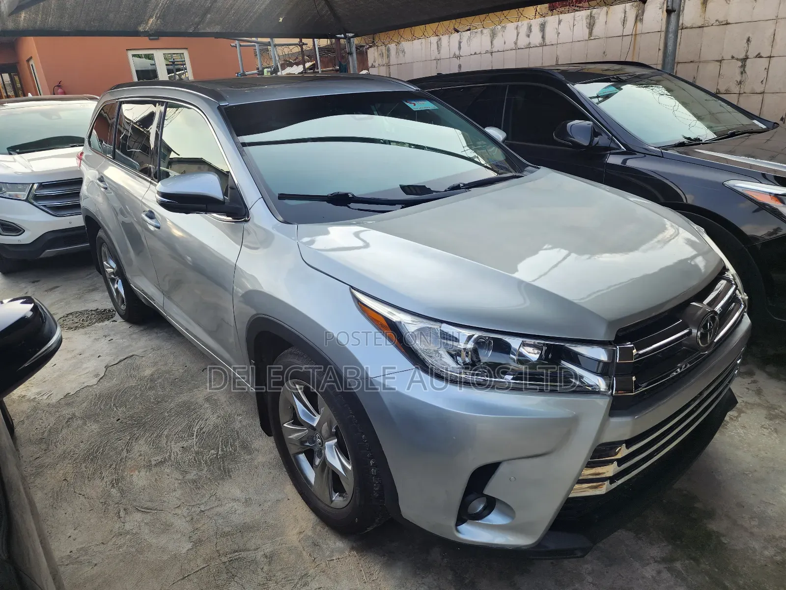 Toyota Highlander Limited Platinum 4x4 V6 (3.5L 6cyl 8A) 2018 Blue