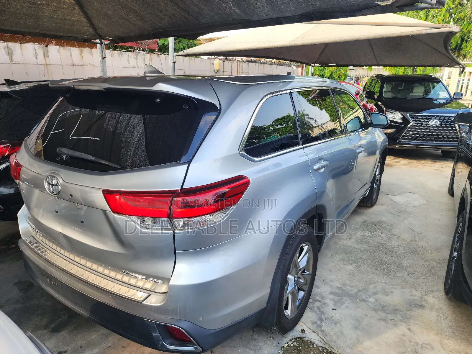 Toyota Highlander Limited Platinum 4x4 V6 (3.5L 6cyl 8A) 2018 Blue
