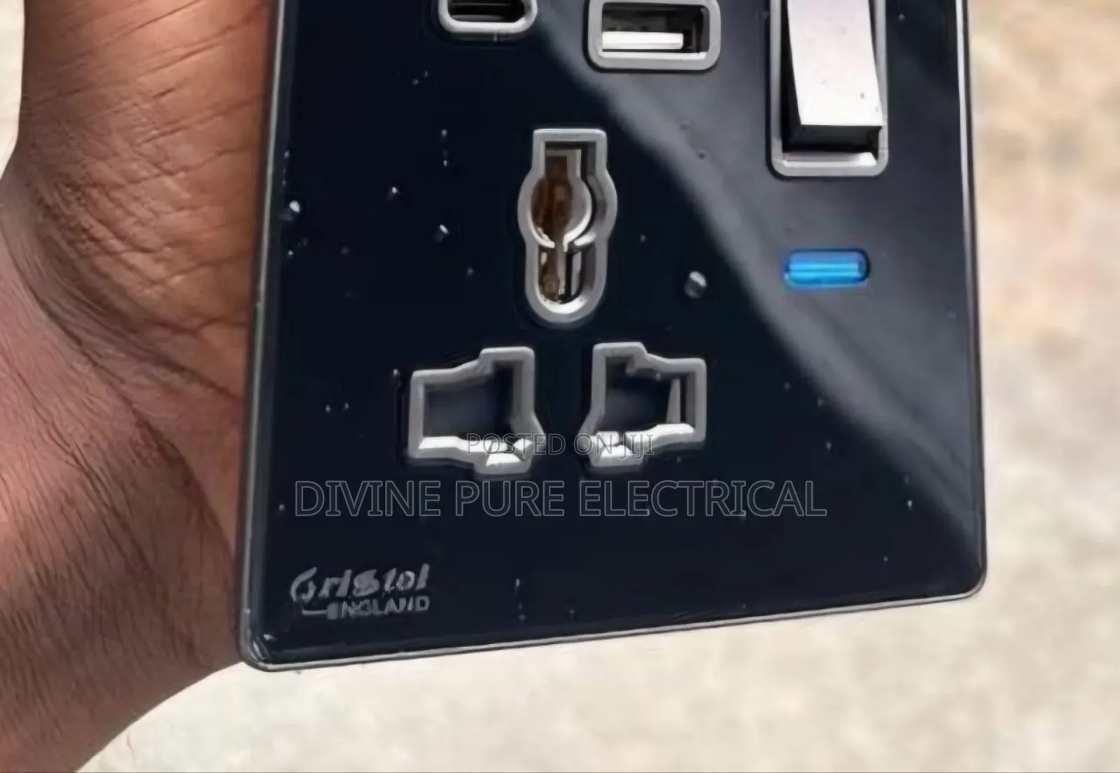 Double Gang Switches With Usb Cord