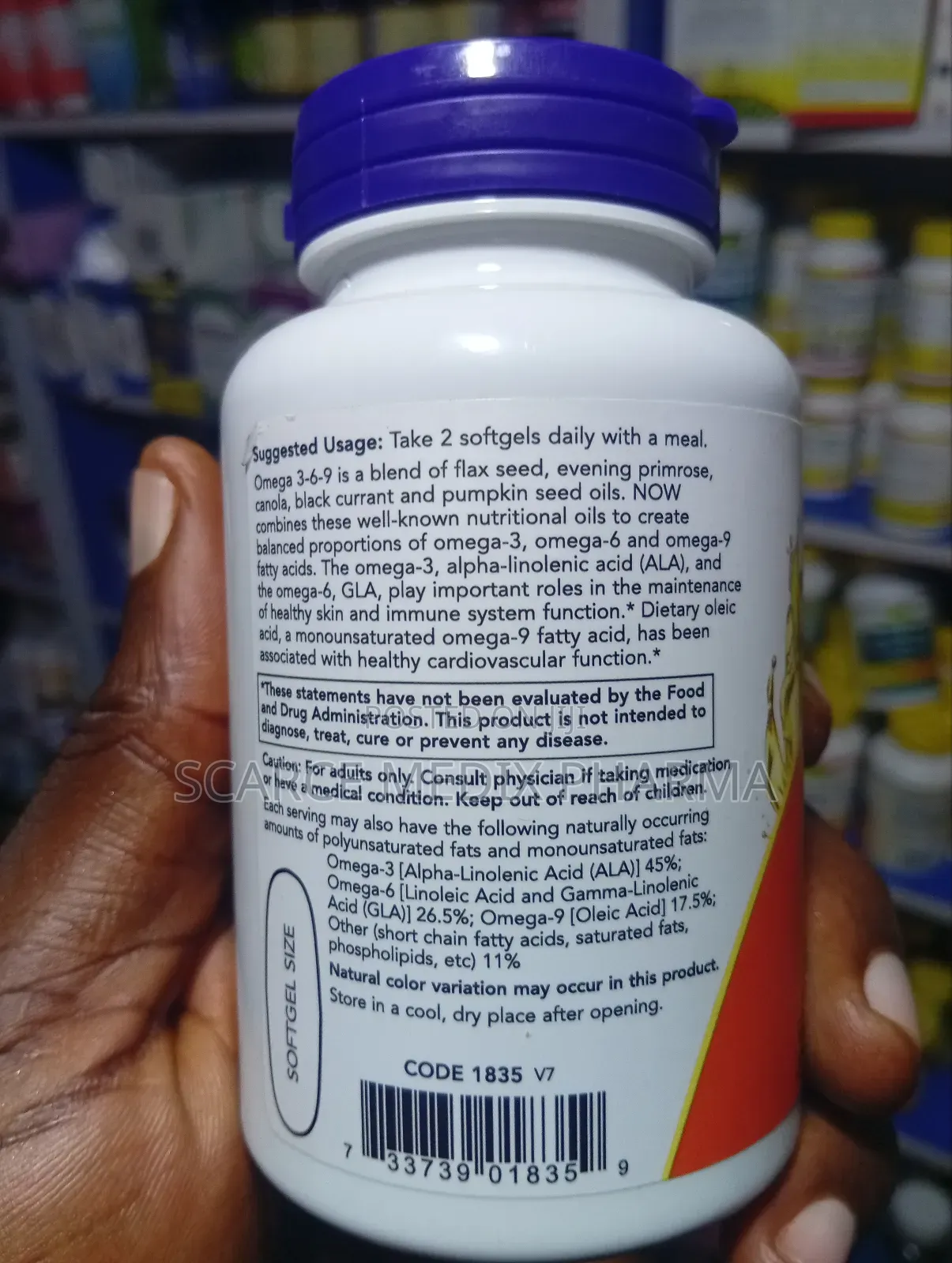 Omega 3-6-9 1000mg - Now