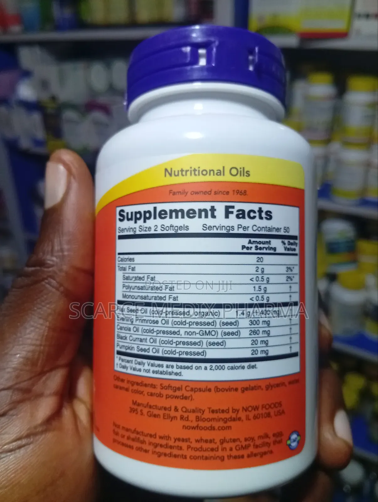 Omega 3-6-9 1000mg - Now