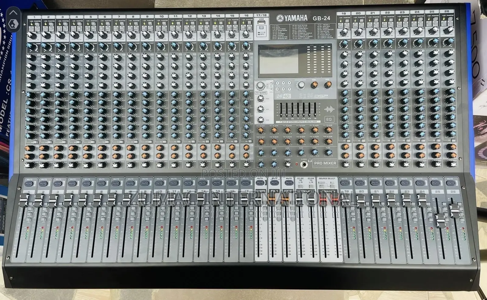 Yamaha 24 Channels Flat Mixer