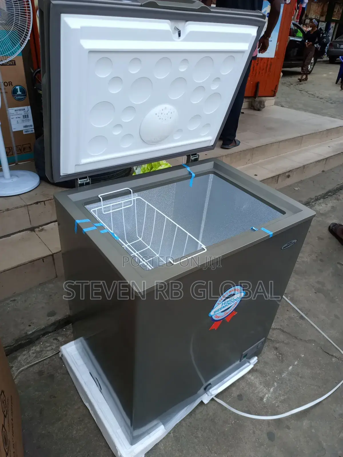 Haier Thermocool Chest Freezer 150l – Silver (Htf-150l / HTF-150has)