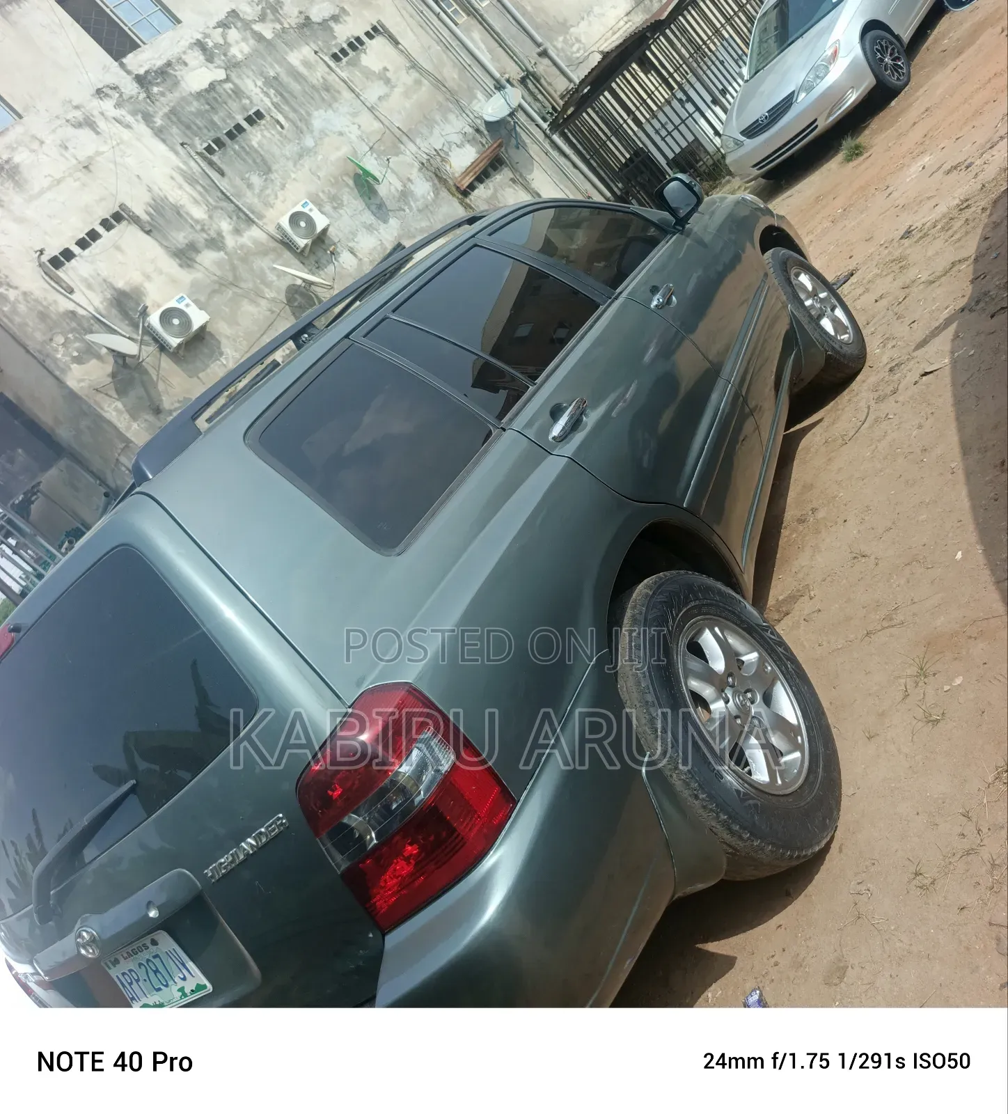 Toyota Highlander 2005 Green