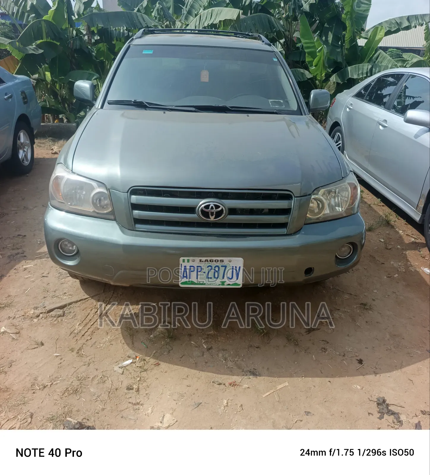 Toyota Highlander 2005 Green