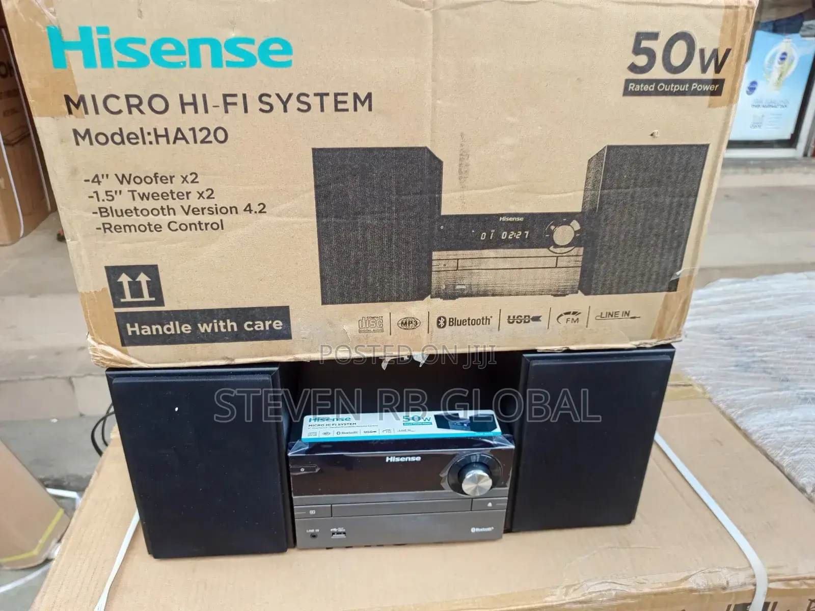 Hisense Mini Hifi 50w Sound System | Aud-120ha