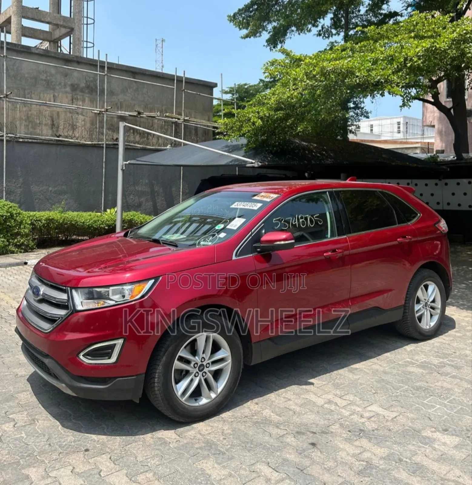 Ford Edge Sport 4dr AWD (2.7L 6cyl 6A) 2016 Burgundy