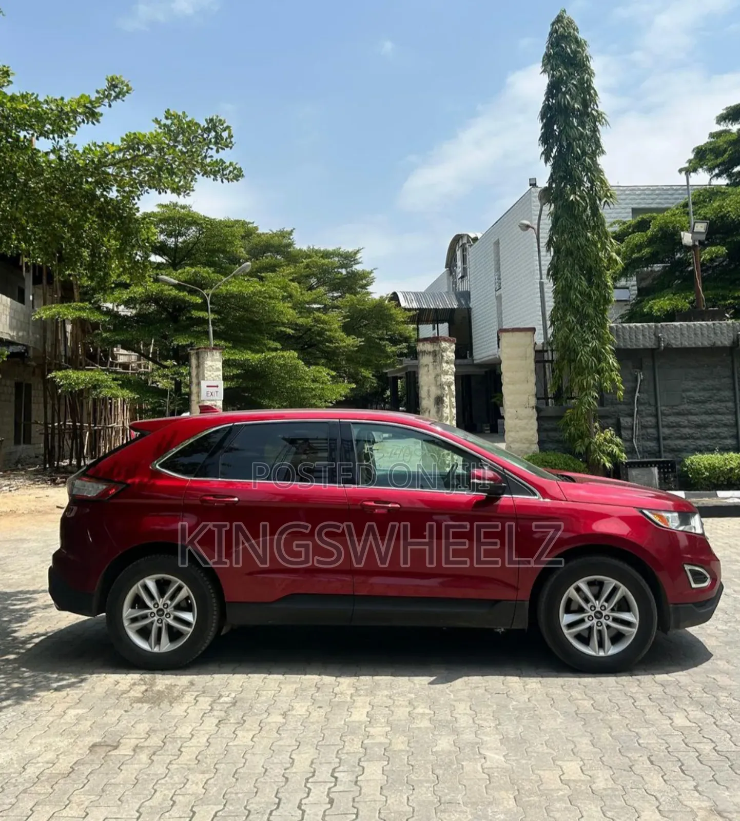 Ford Edge Sport 4dr AWD (2.7L 6cyl 6A) 2016 Burgundy