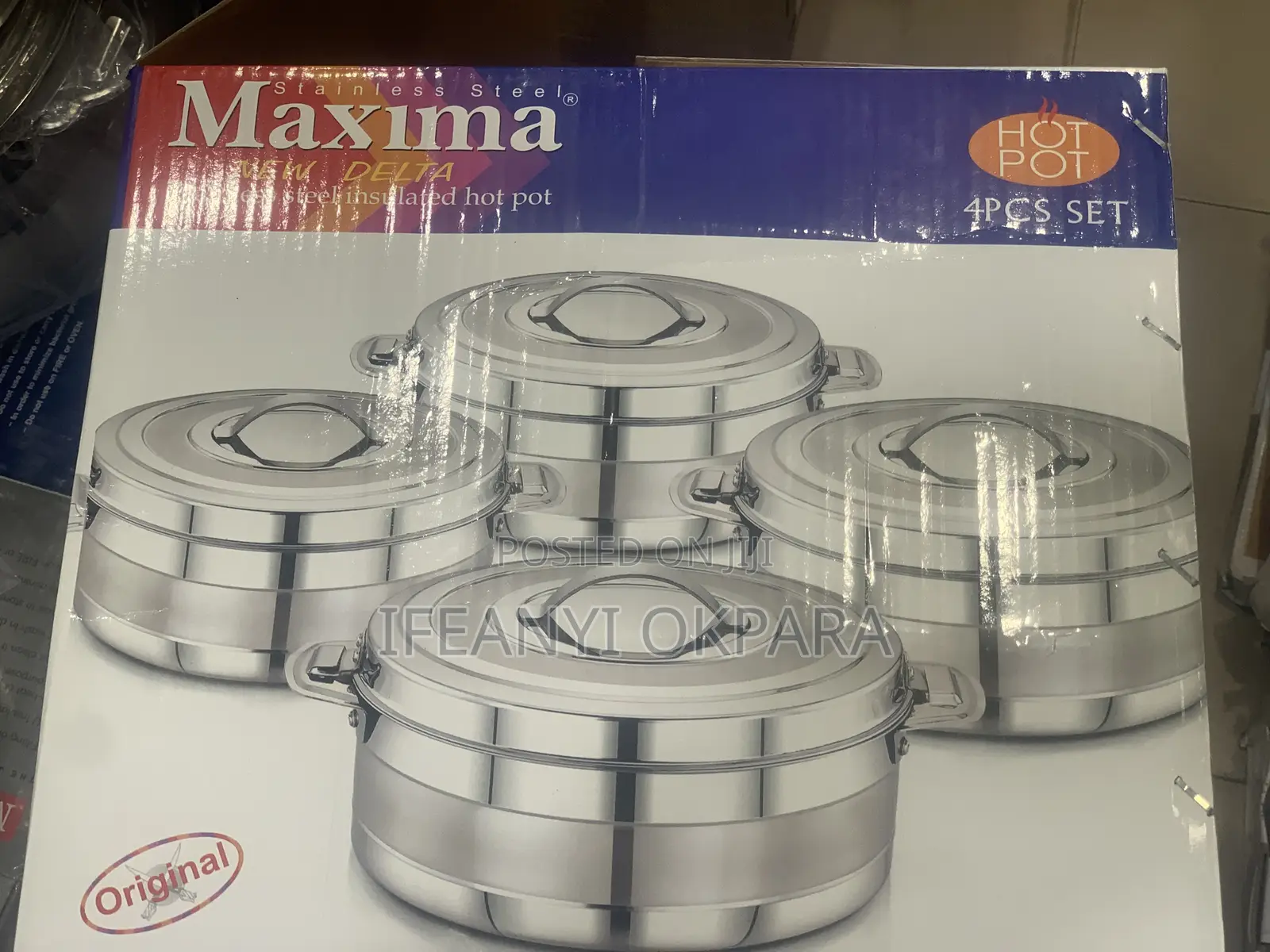 Set of 4 Maxima Warmer and Cooler Gold and Silver Color